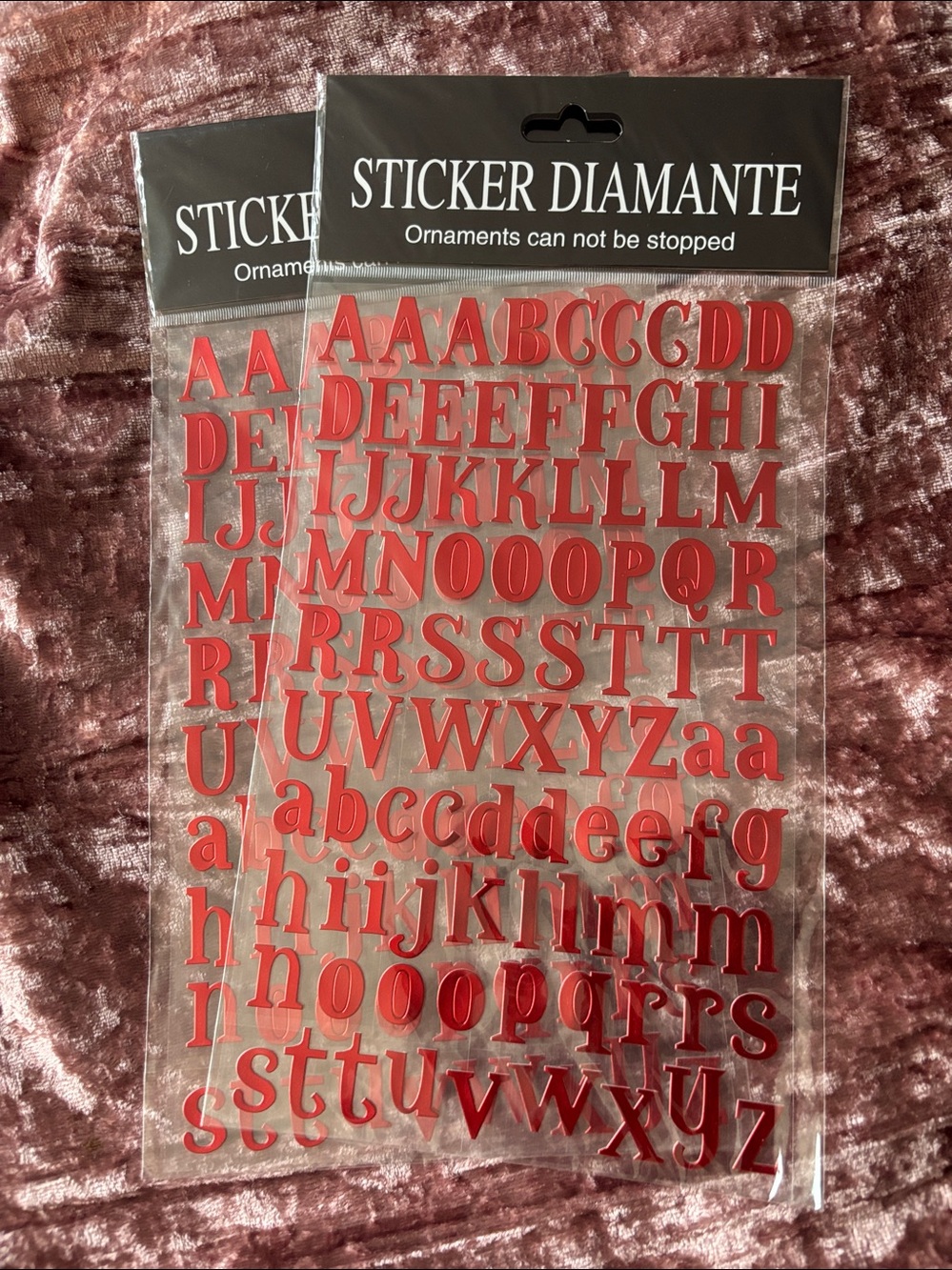 Set of Alphabet Scrapbook Stickers - Picture 6 of 13